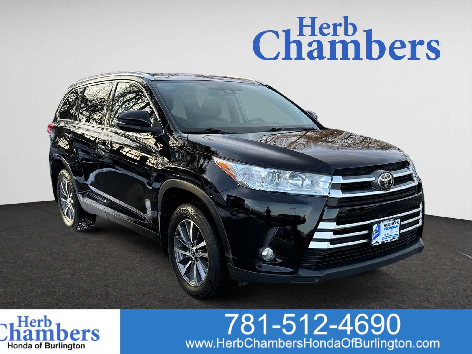 used 2019 Toyota Highlander car, priced at $22,998