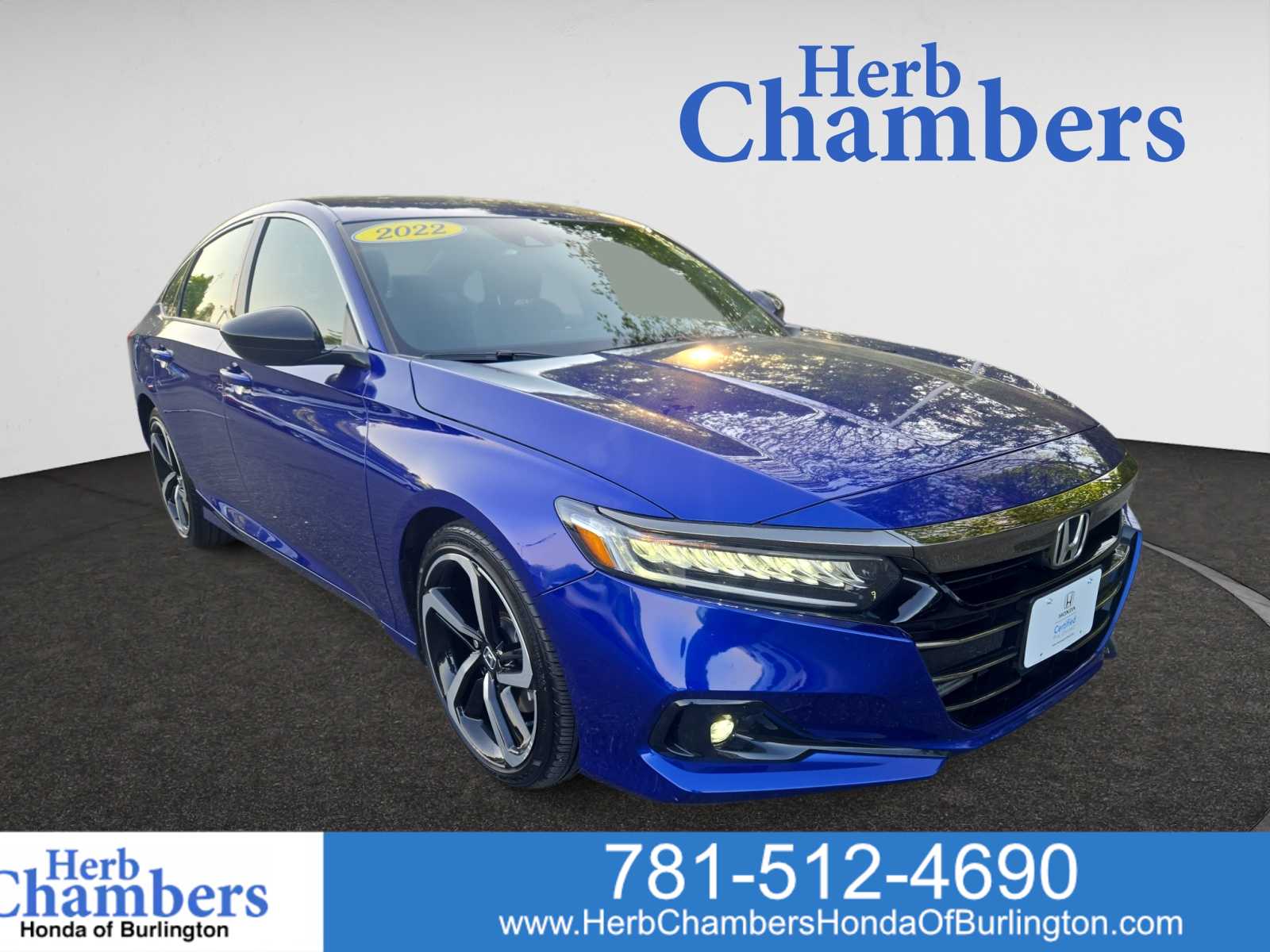 used 2022 Honda Accord car, priced at $26,498