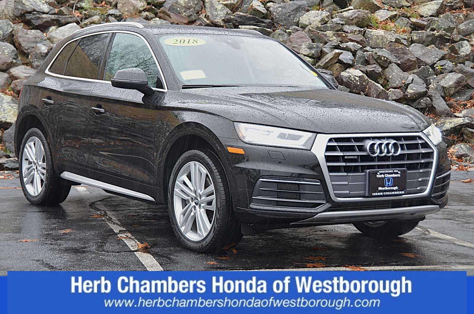 used 2018 Audi Q5 car, priced at $19,998