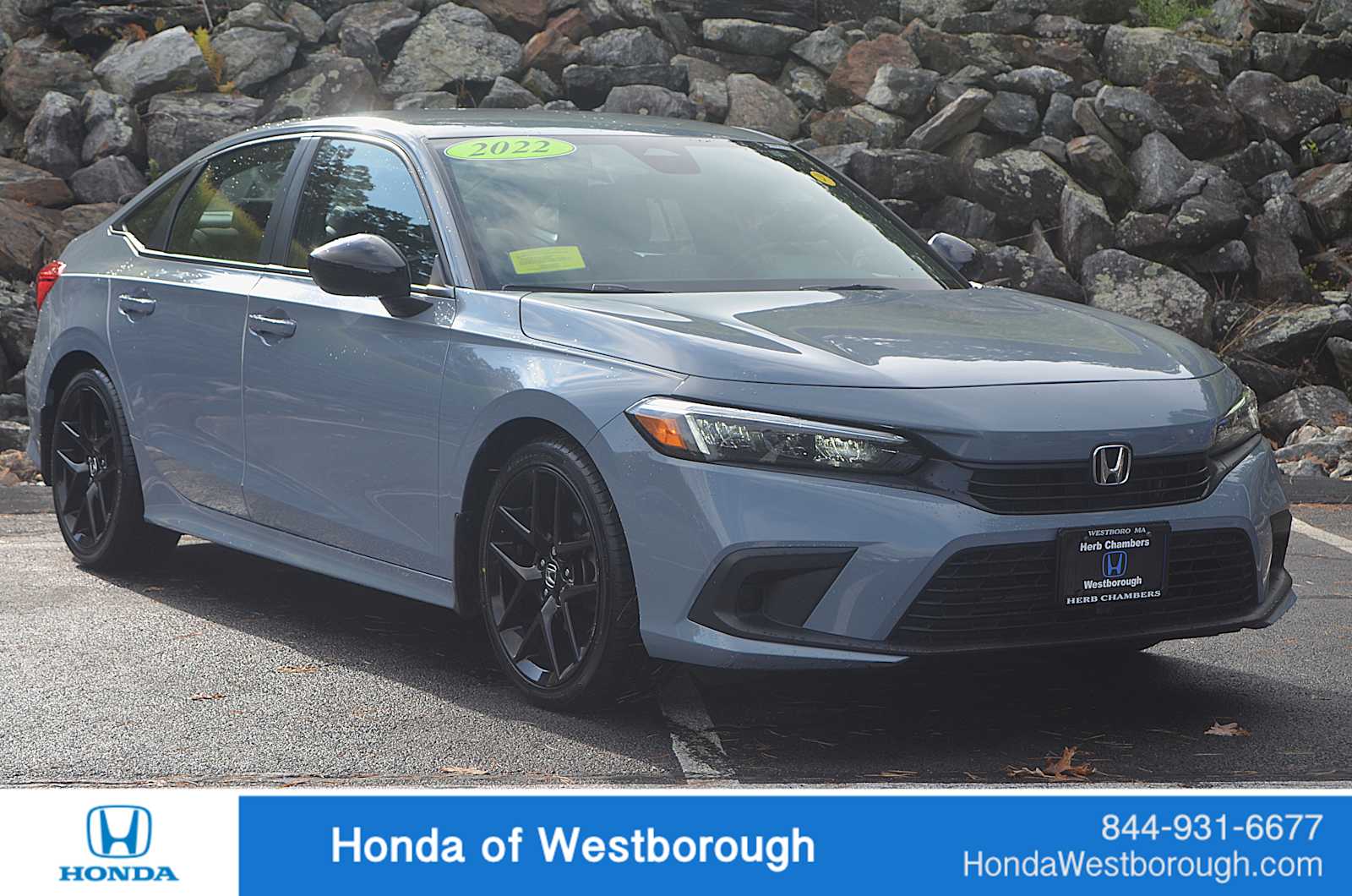 used 2022 Honda Civic car, priced at $23,498