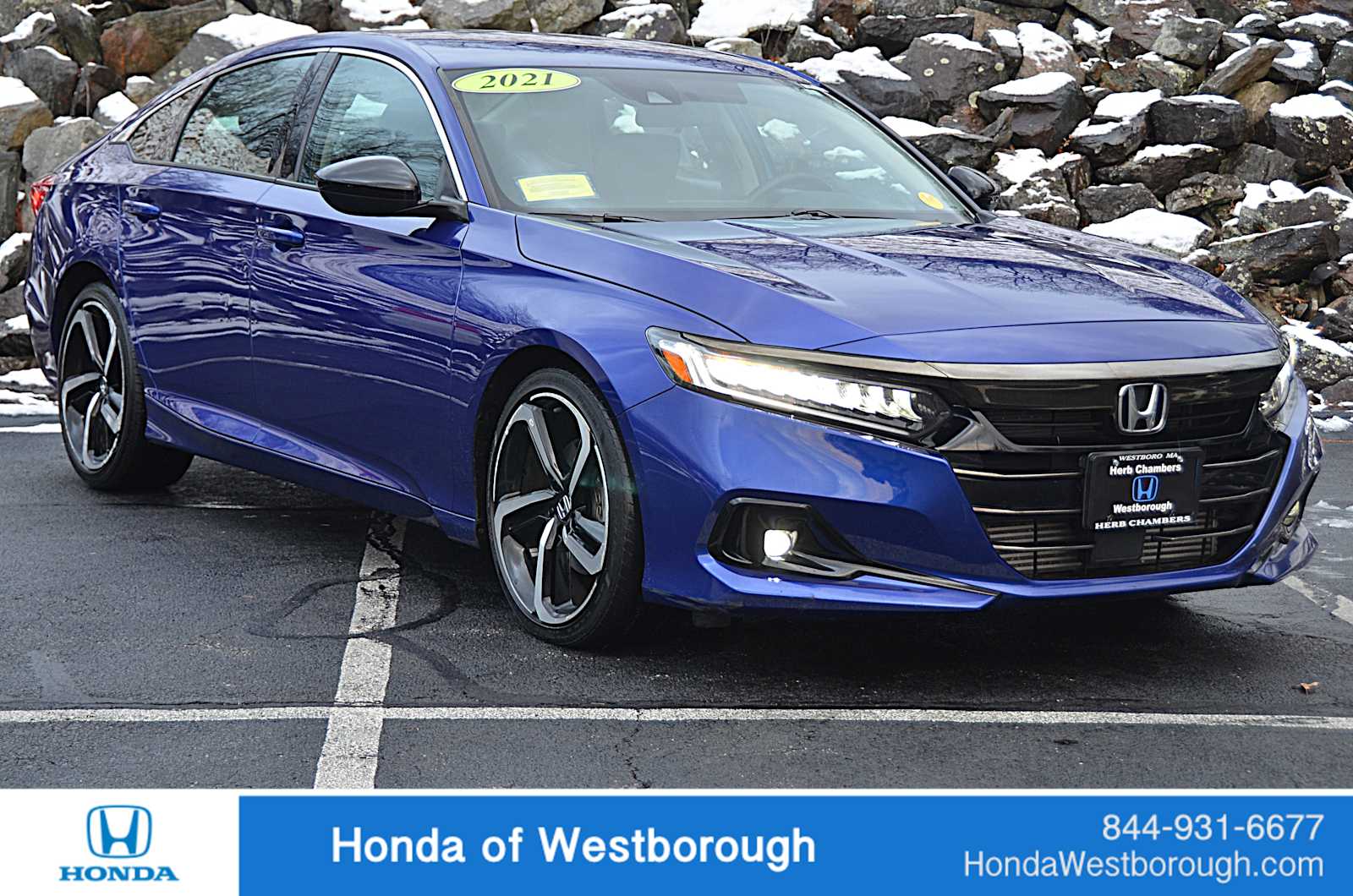 used 2021 Honda Accord car, priced at $24,998