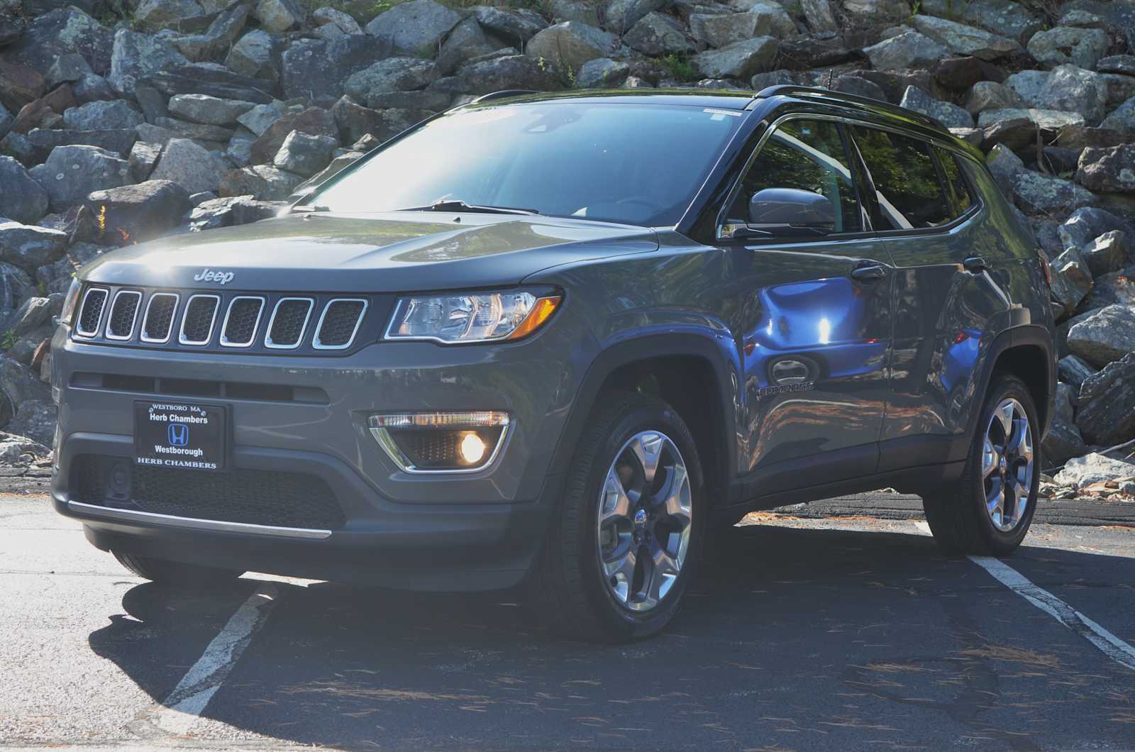 used 2021 Jeep Compass car, priced at $21,998