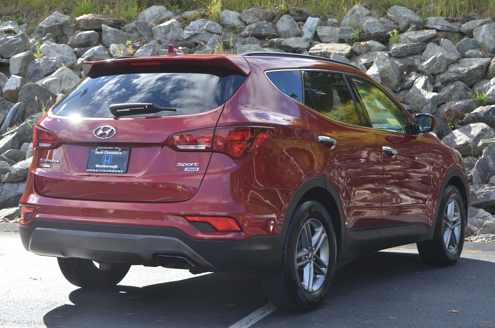 used 2017 Hyundai Santa Fe Sport car, priced at $13,498