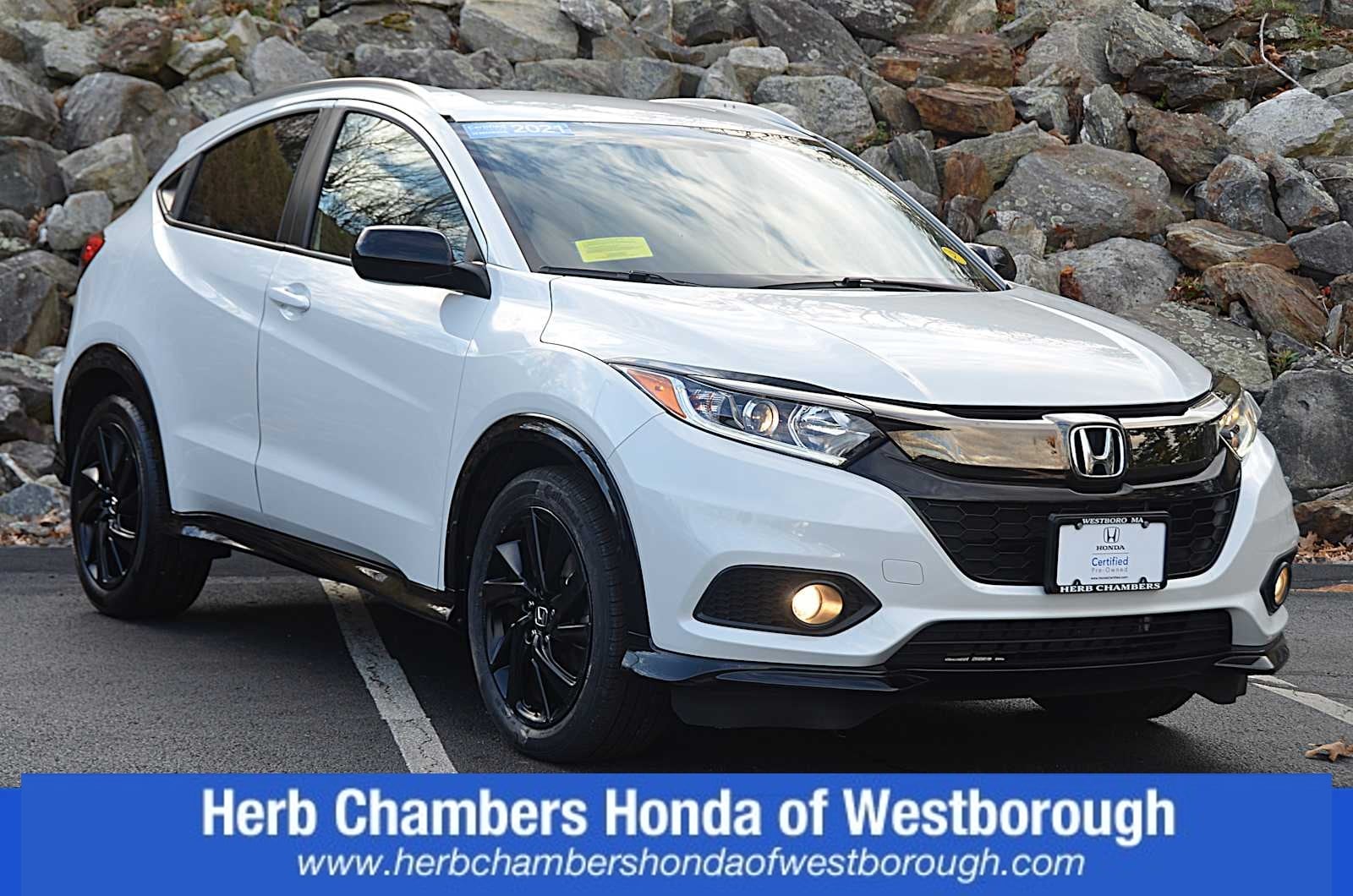 used 2021 Honda HR-V car, priced at $21,998