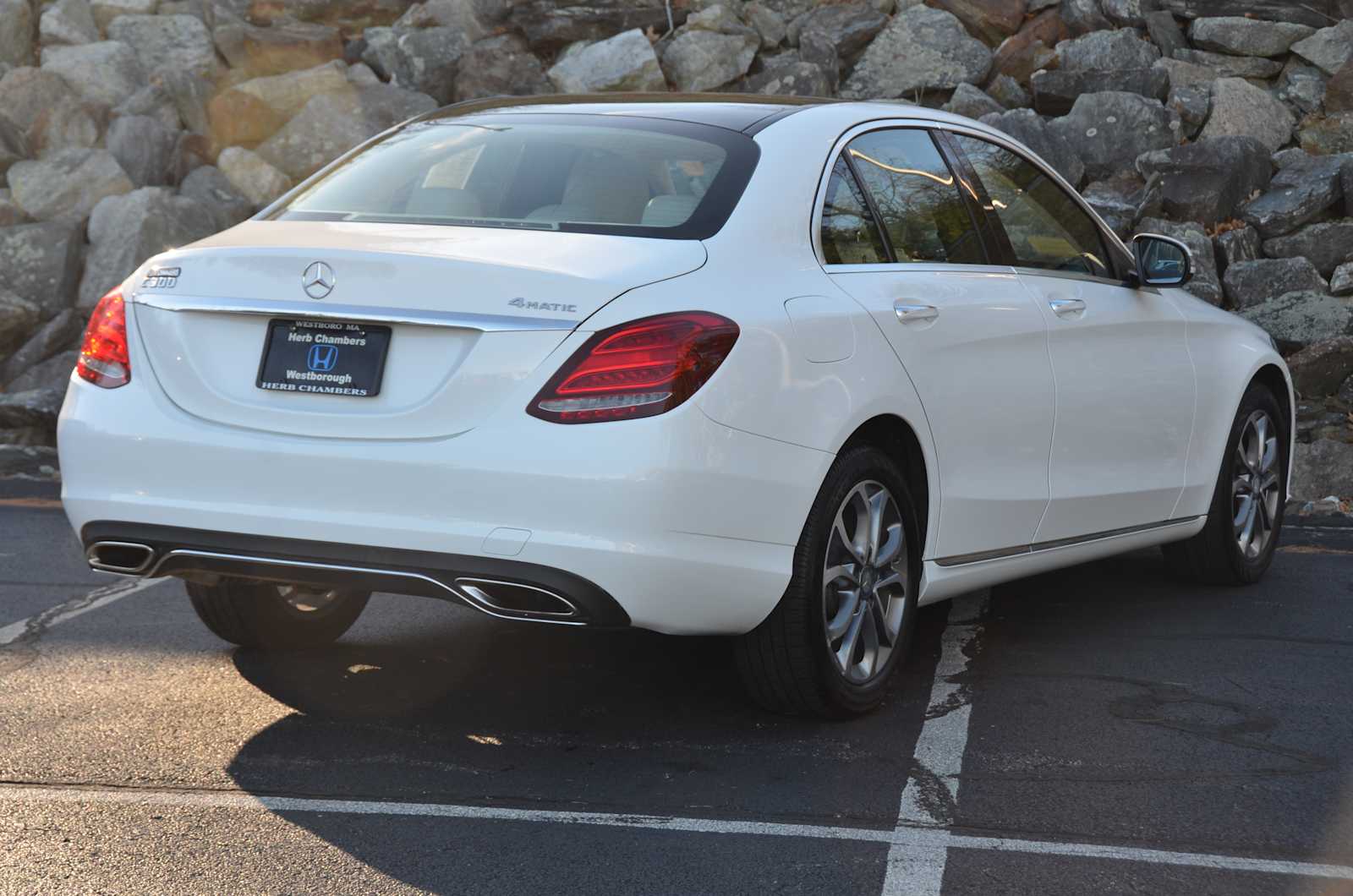 used 2017 Mercedes-Benz C-Class car, priced at $21,998