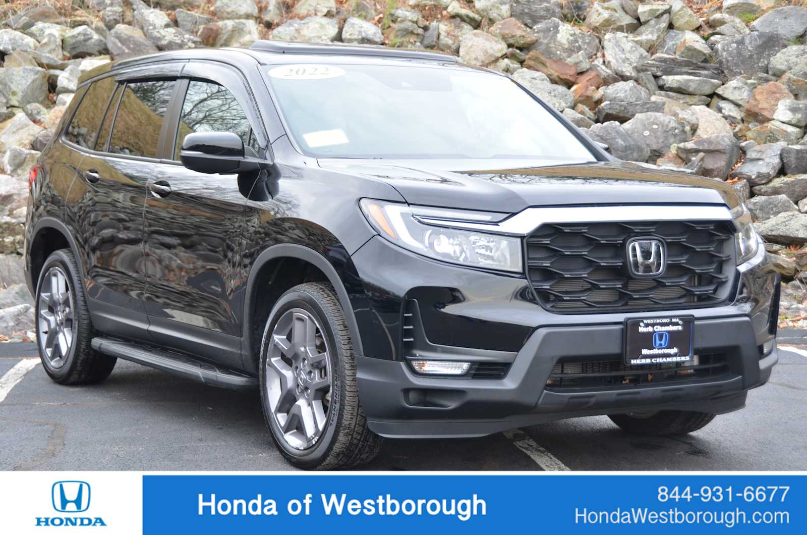 used 2022 Honda Passport car, priced at $31,998