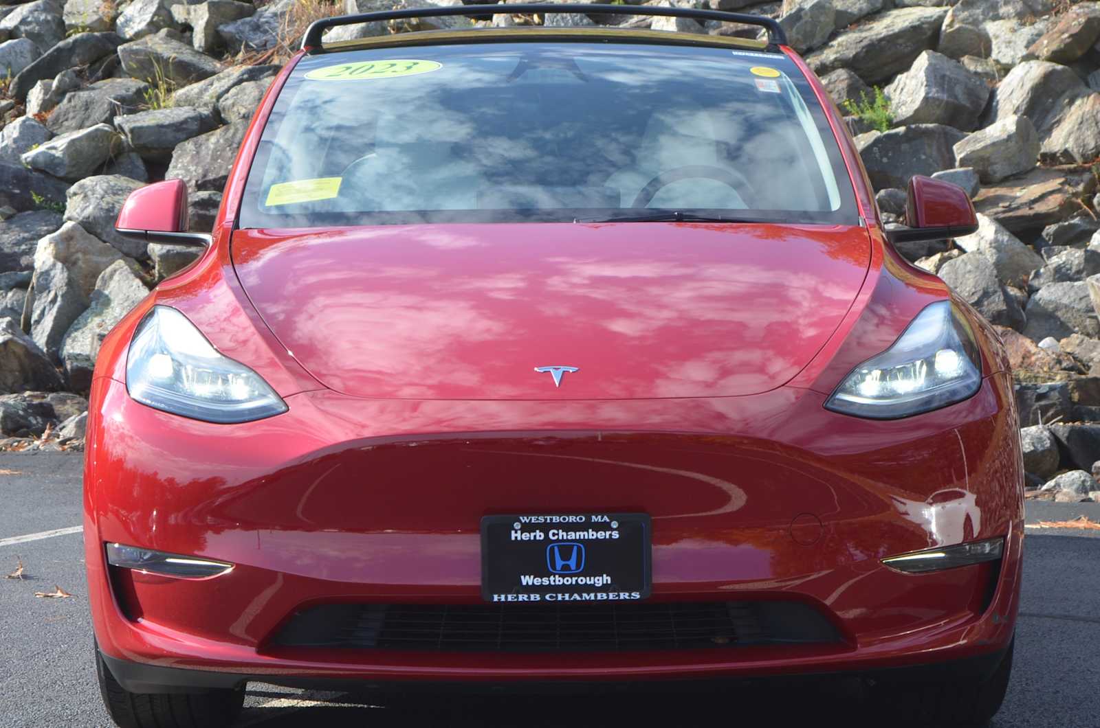 used 2023 Tesla Model Y car, priced at $34,998