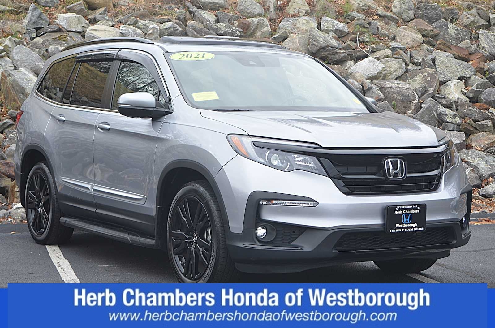 used 2021 Honda Pilot car, priced at $30,498