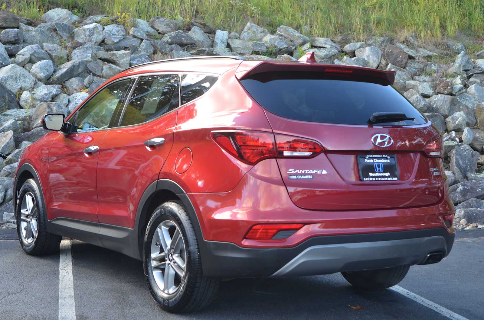 used 2017 Hyundai Santa Fe Sport car, priced at $13,498