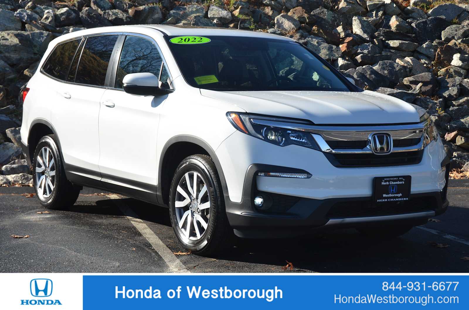 used 2022 Honda Pilot car, priced at $32,498