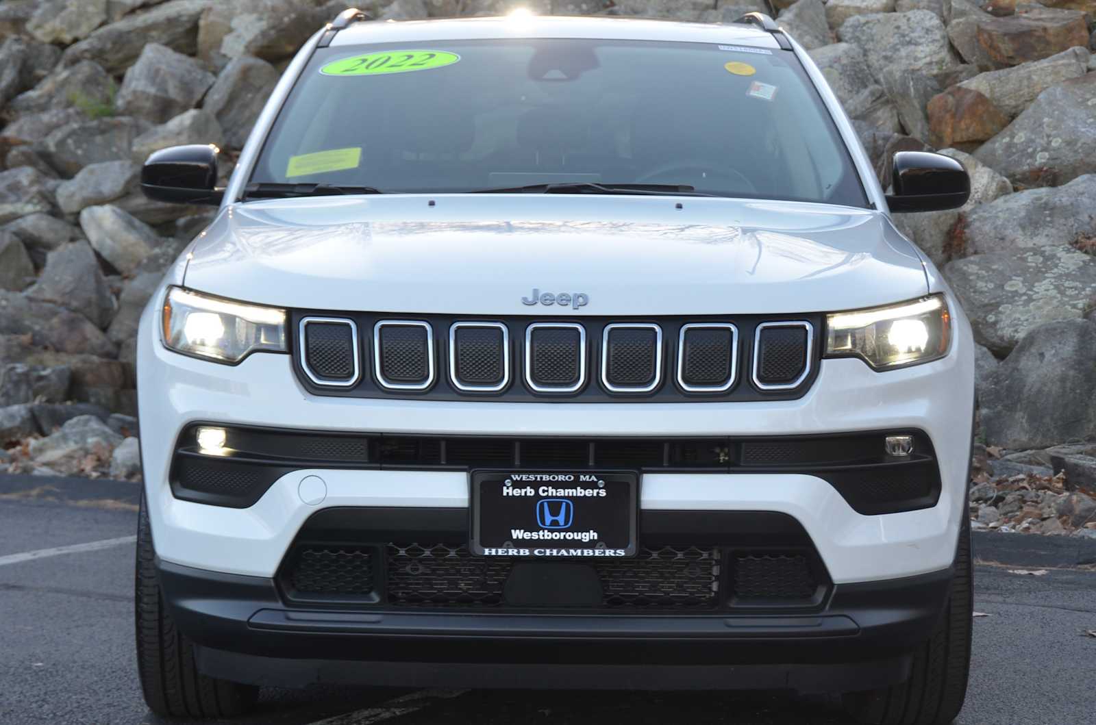 used 2022 Jeep Compass car, priced at $24,998