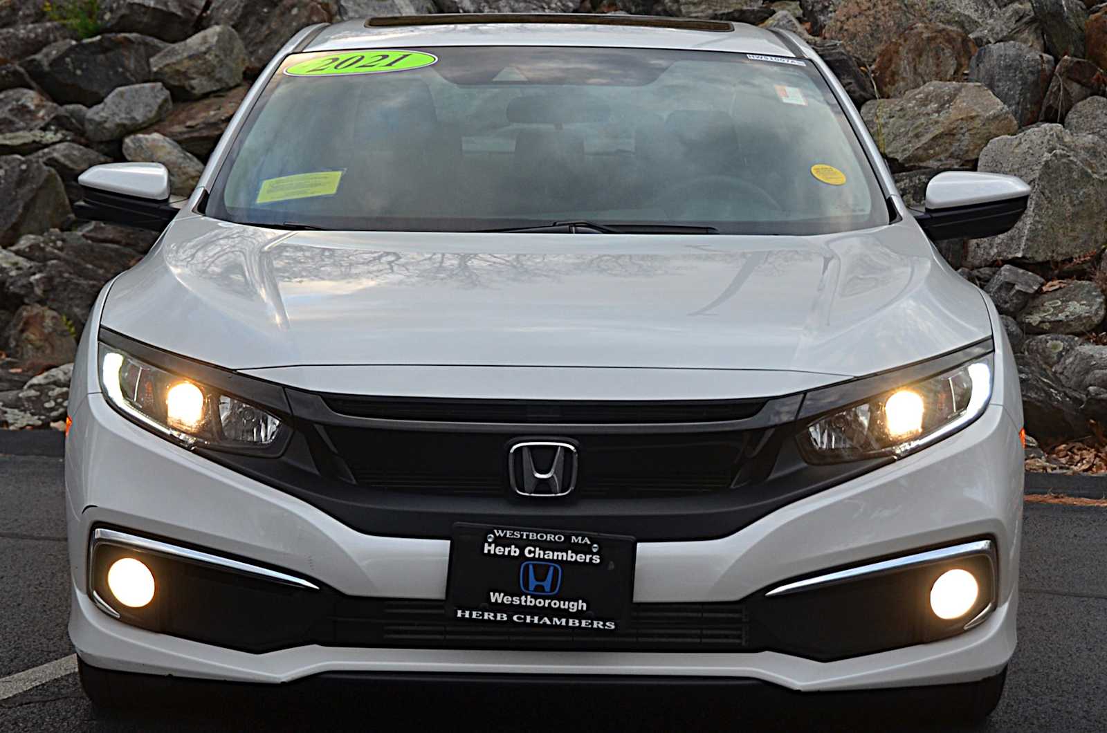 used 2021 Honda Civic car, priced at $22,998