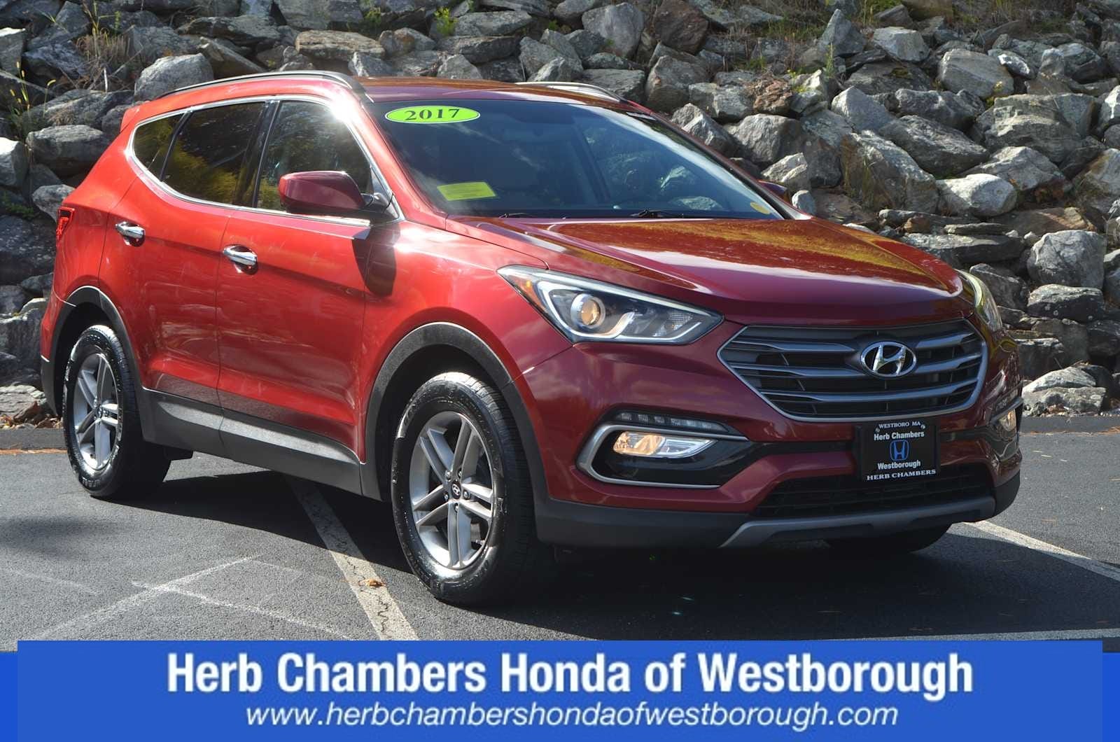 used 2017 Hyundai Santa Fe Sport car, priced at $13,498