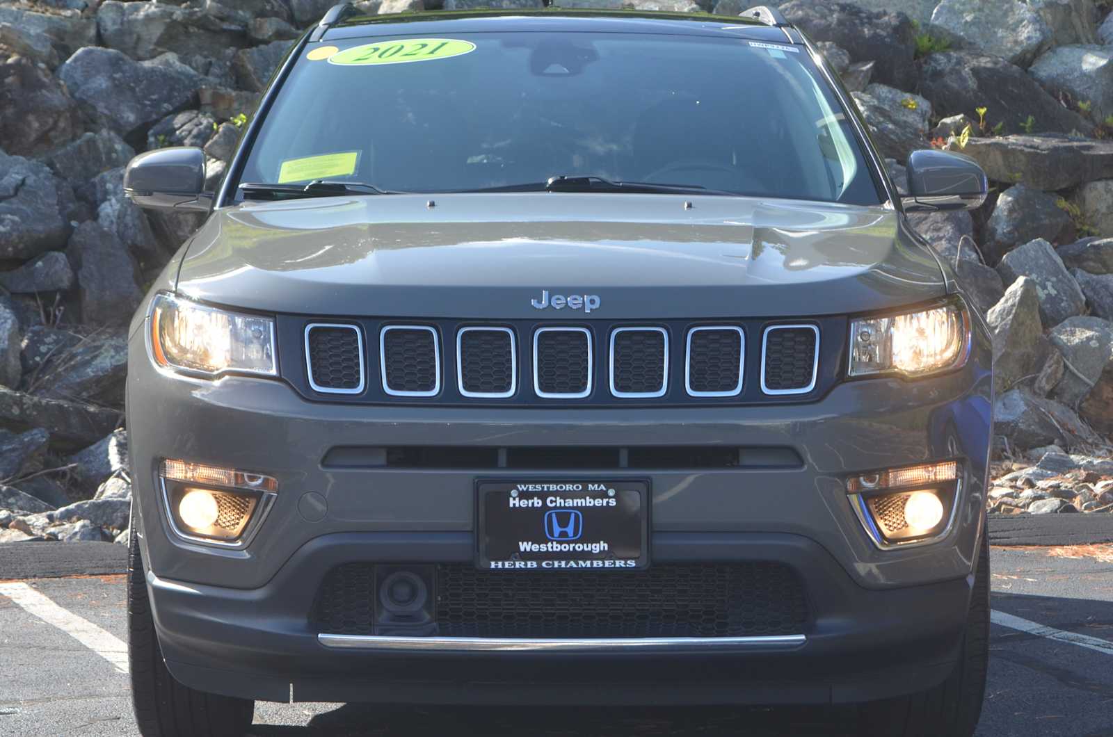 used 2021 Jeep Compass car, priced at $21,998