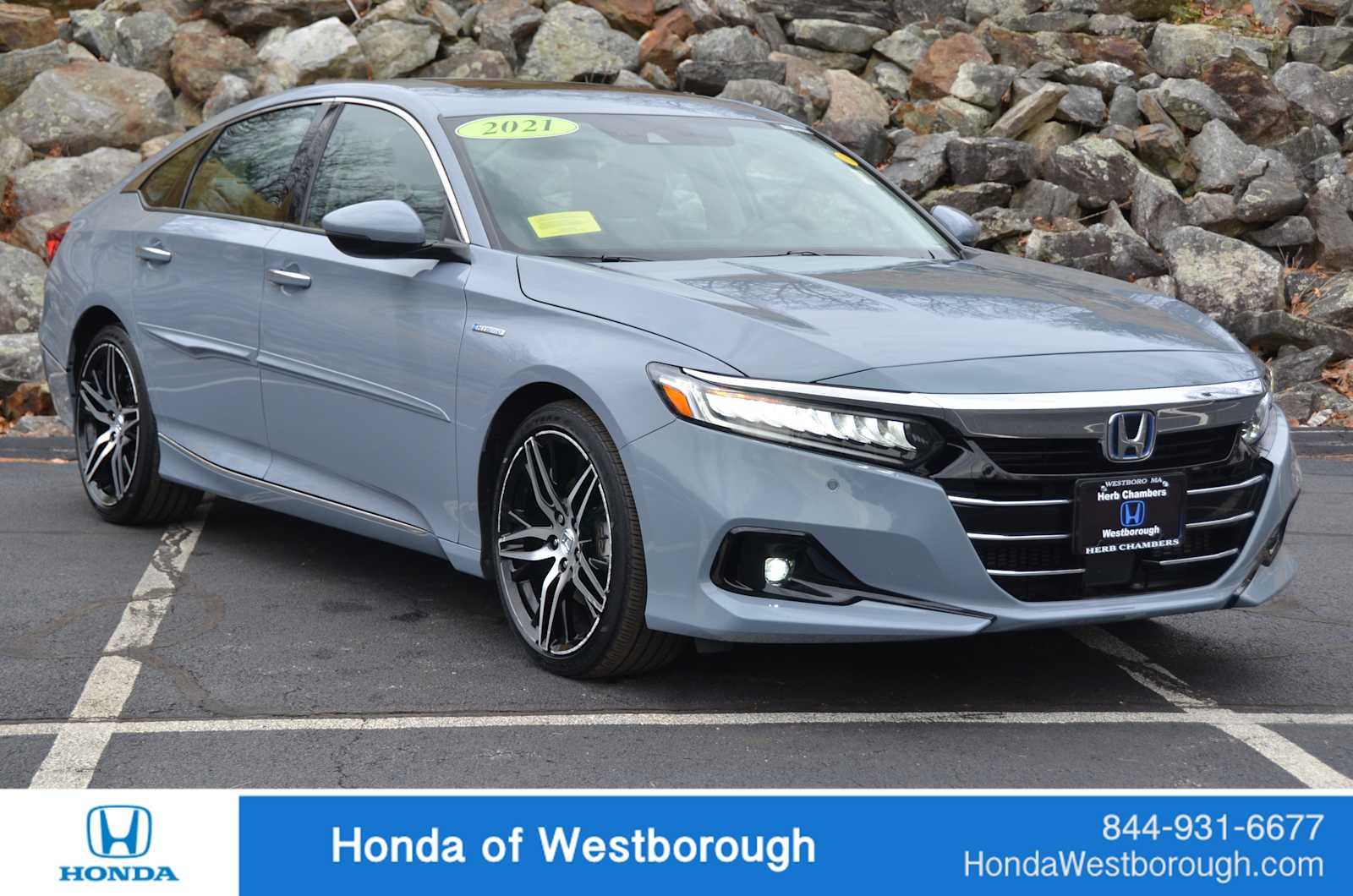 used 2021 Honda Accord Hybrid car, priced at $29,998