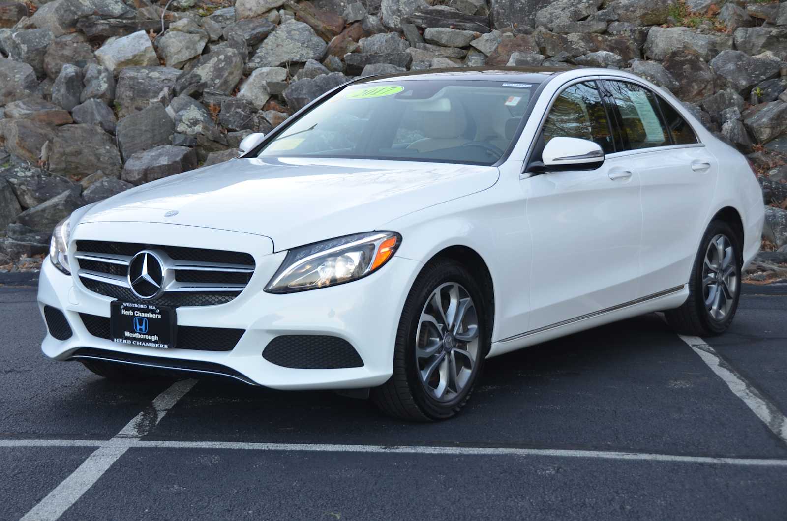 used 2017 Mercedes-Benz C-Class car, priced at $21,998