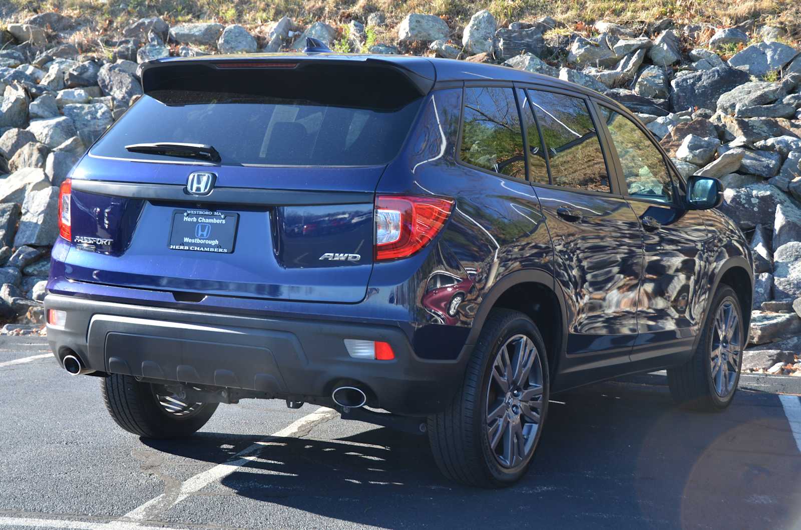 used 2021 Honda Passport car, priced at $29,998