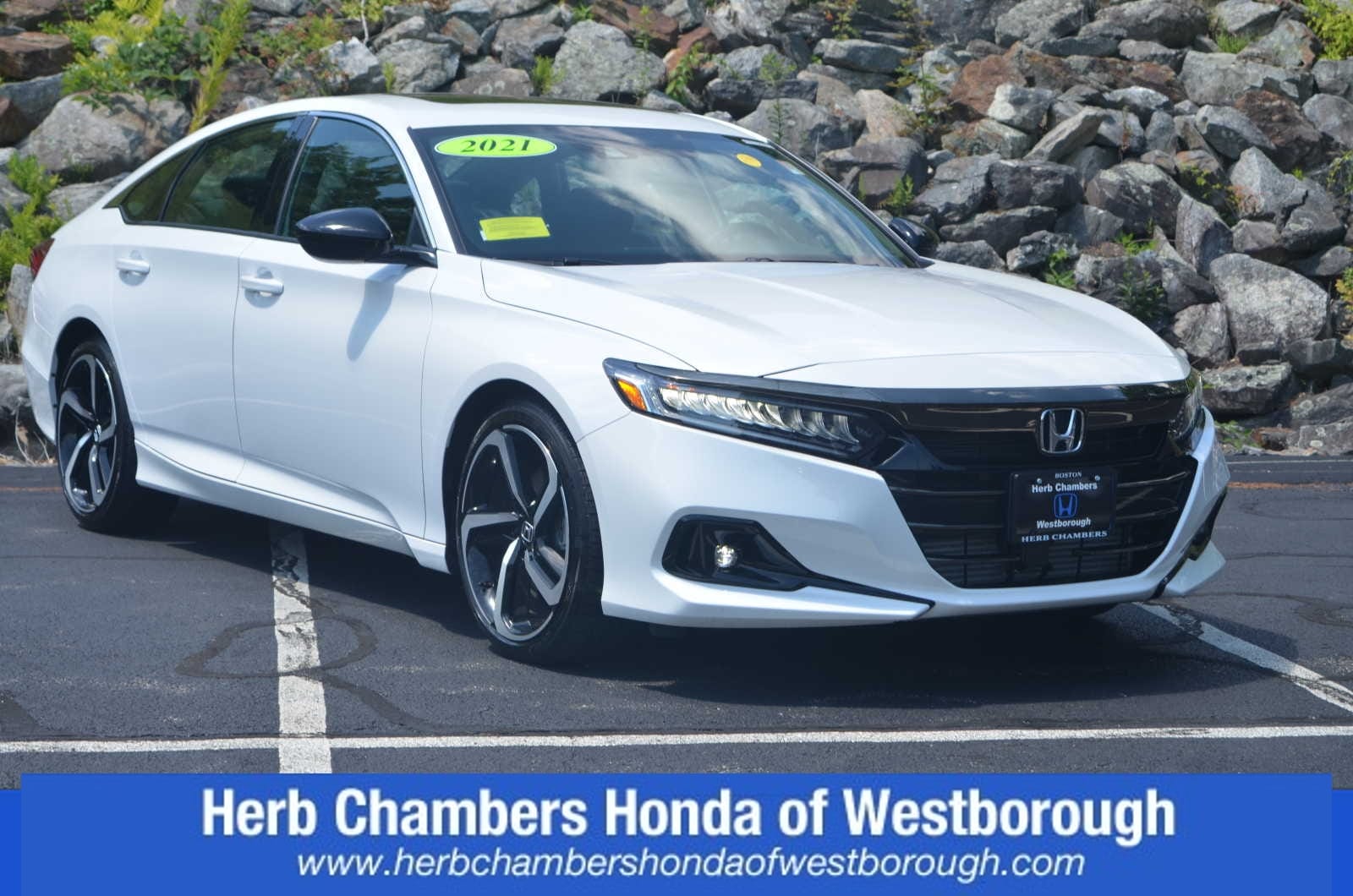 used 2021 Honda Accord car, priced at $28,998