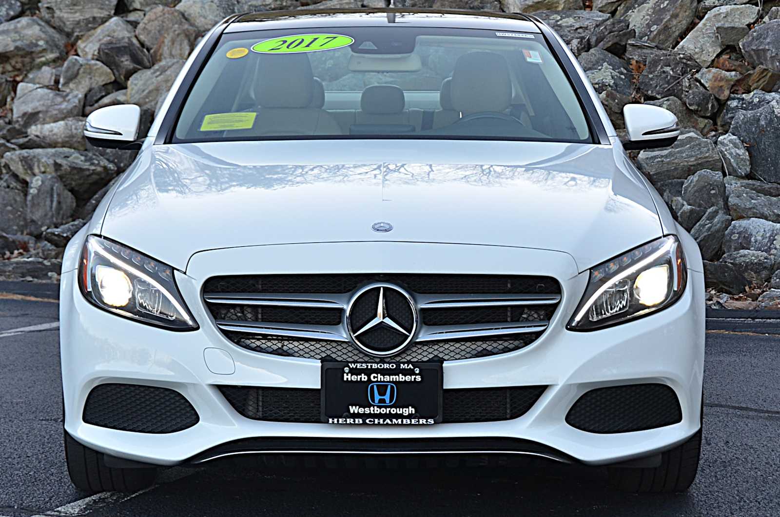 used 2017 Mercedes-Benz C-Class car, priced at $21,998