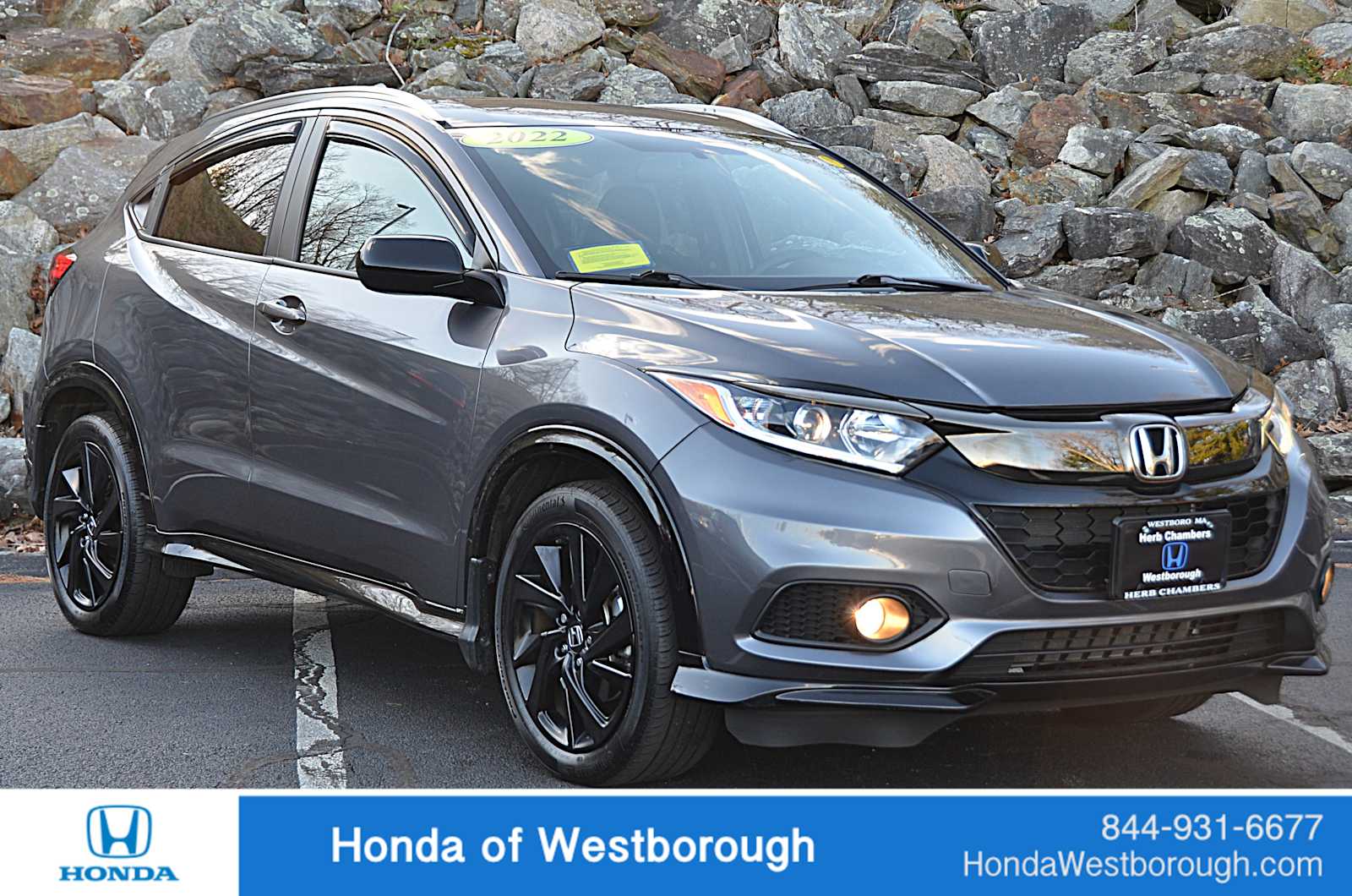 used 2022 Honda HR-V car, priced at $22,998