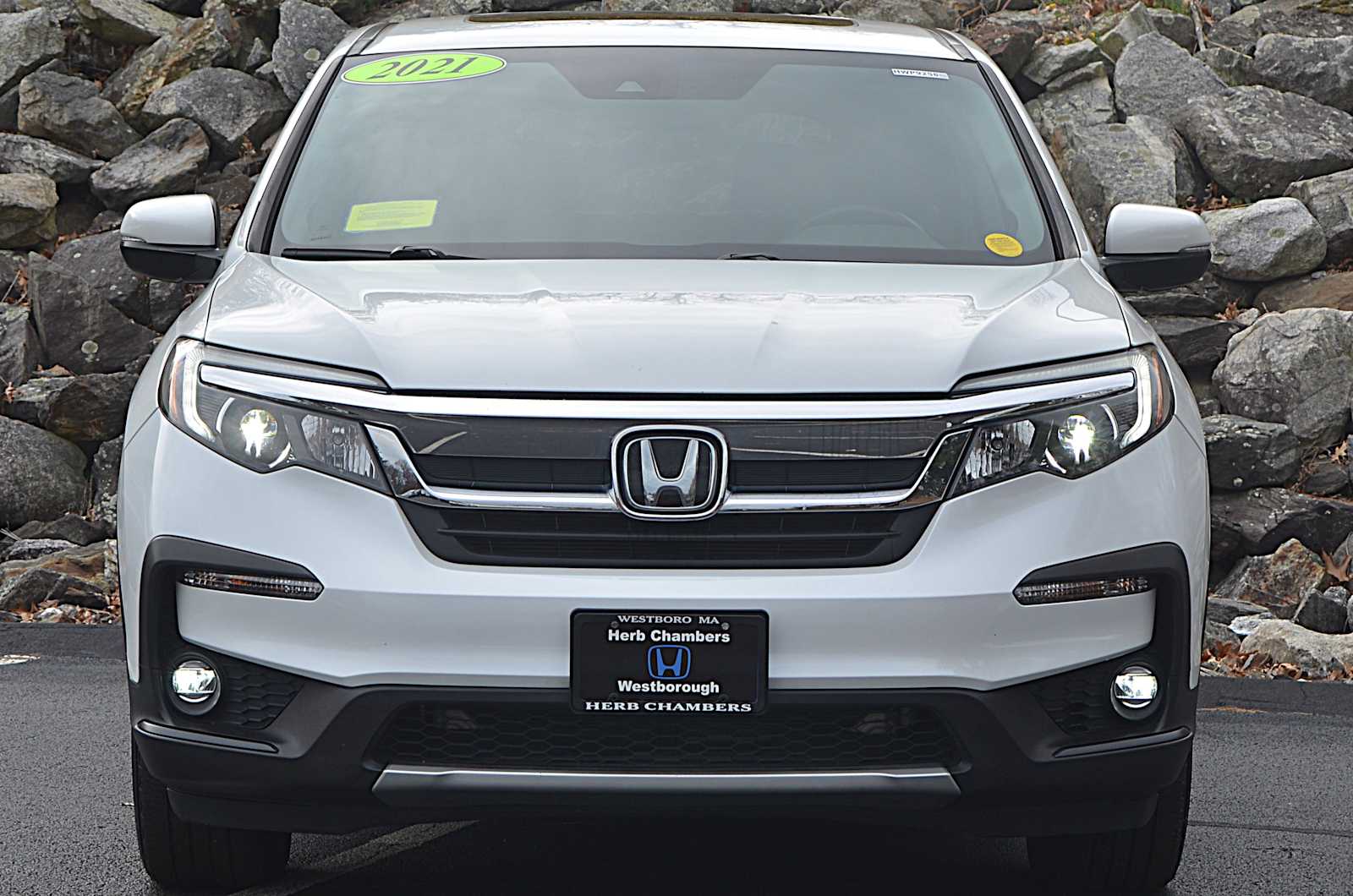 used 2021 Honda Pilot car, priced at $29,998