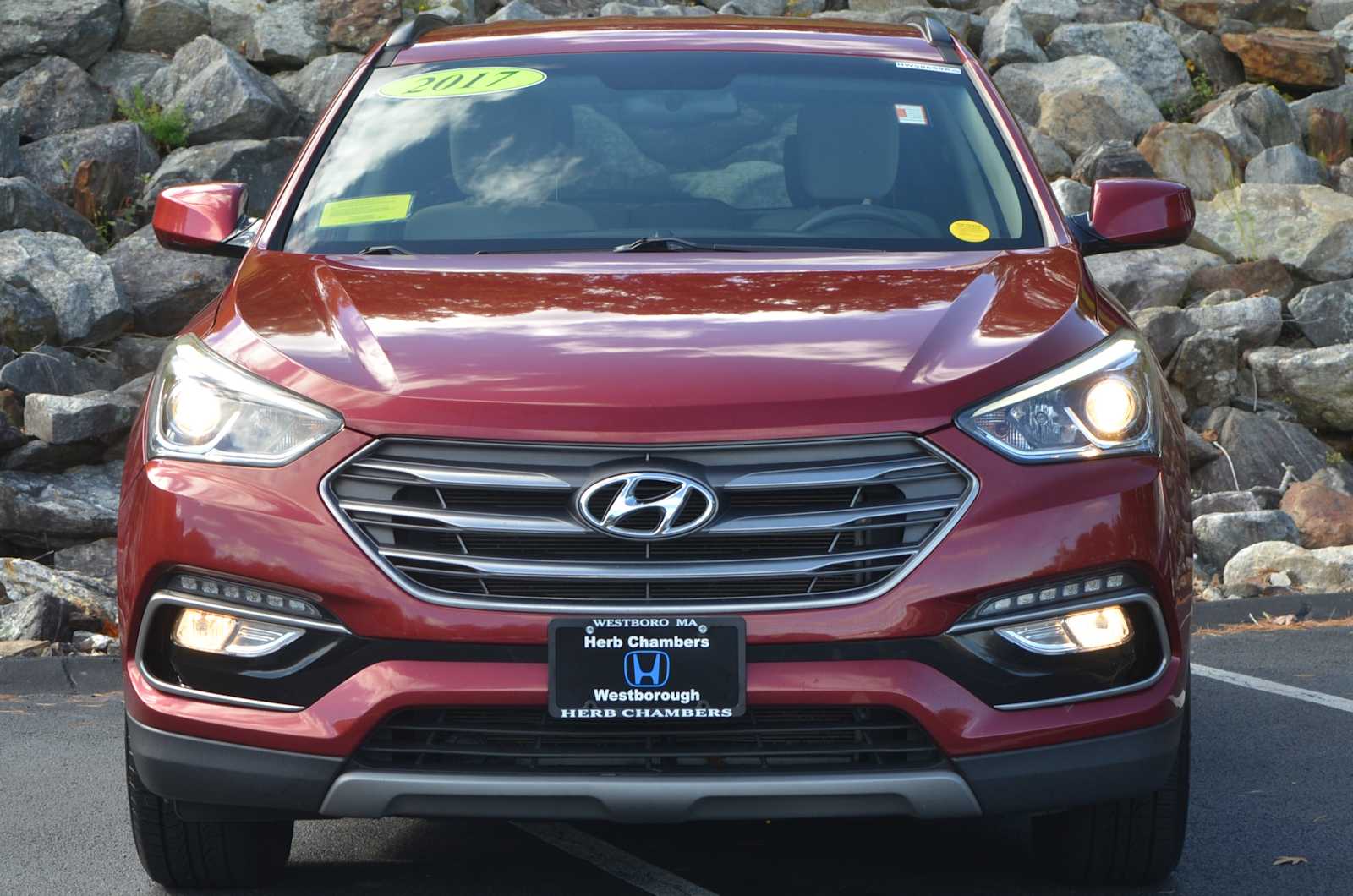 used 2017 Hyundai Santa Fe Sport car, priced at $13,498