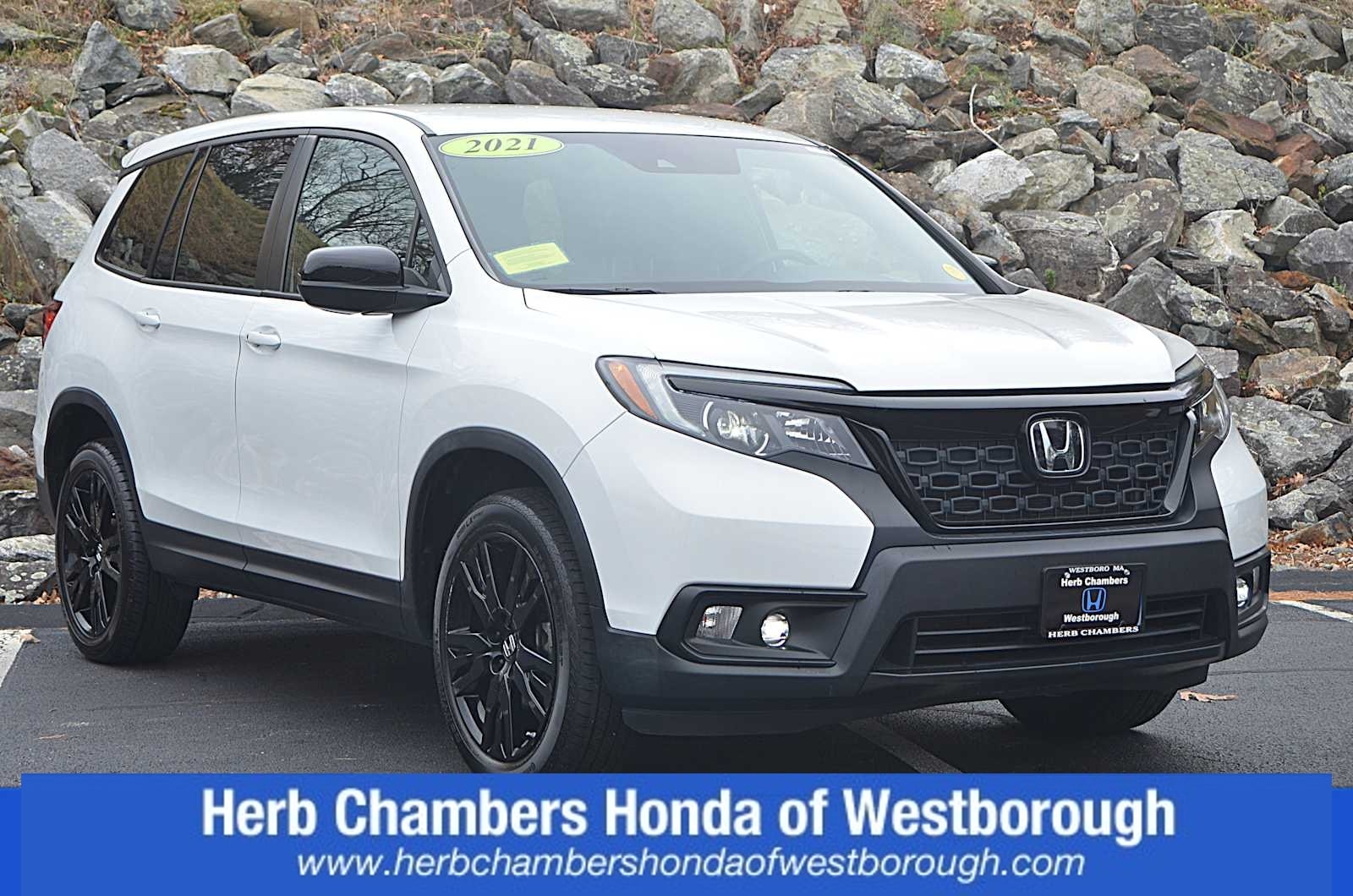 used 2021 Honda Passport car, priced at $26,498