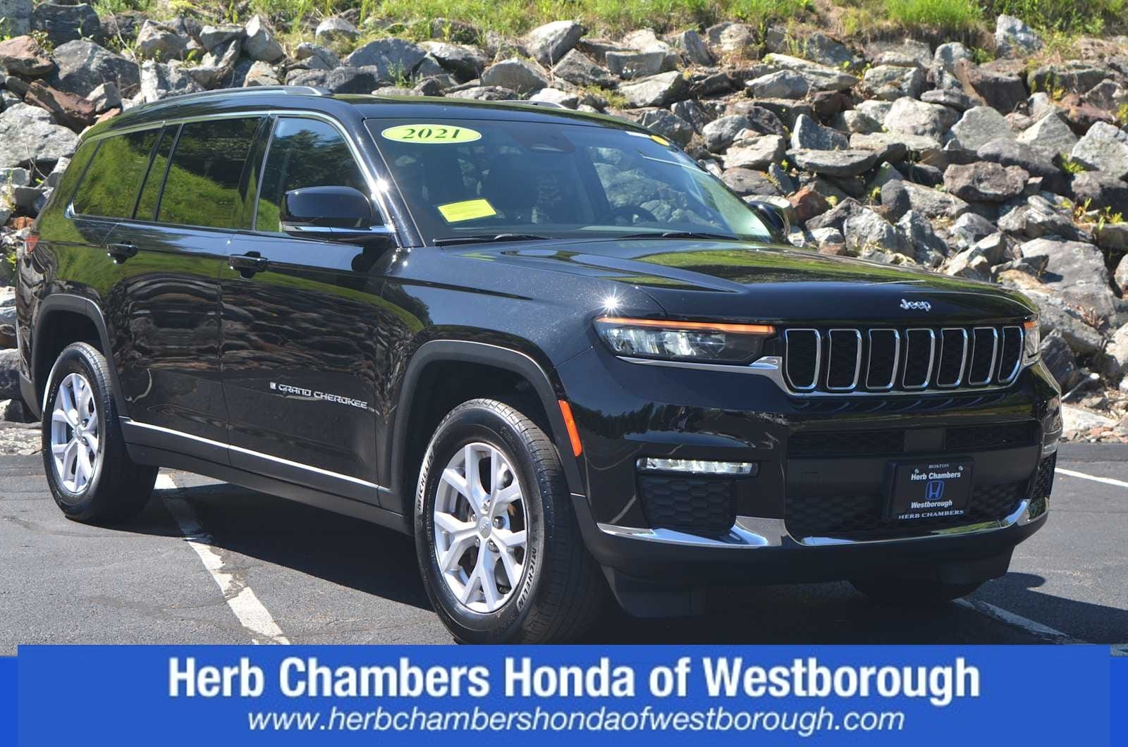 used 2021 Jeep Grand Cherokee L car, priced at $32,598