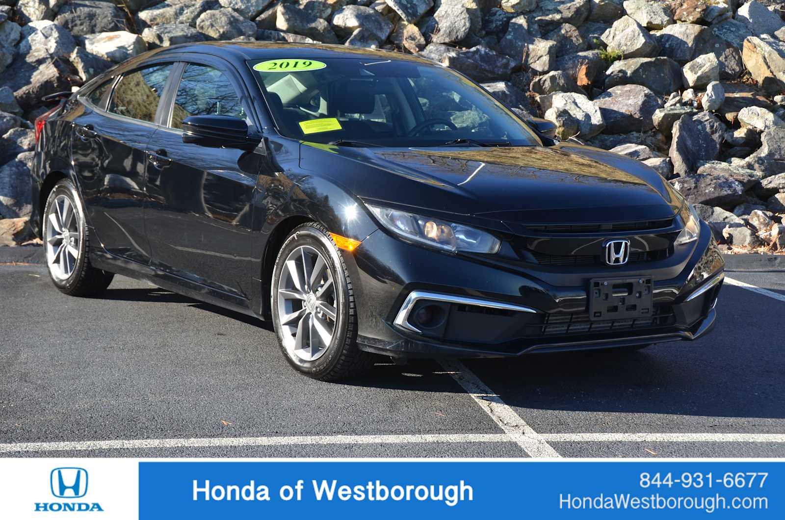 used 2019 Honda Civic car, priced at $20,998