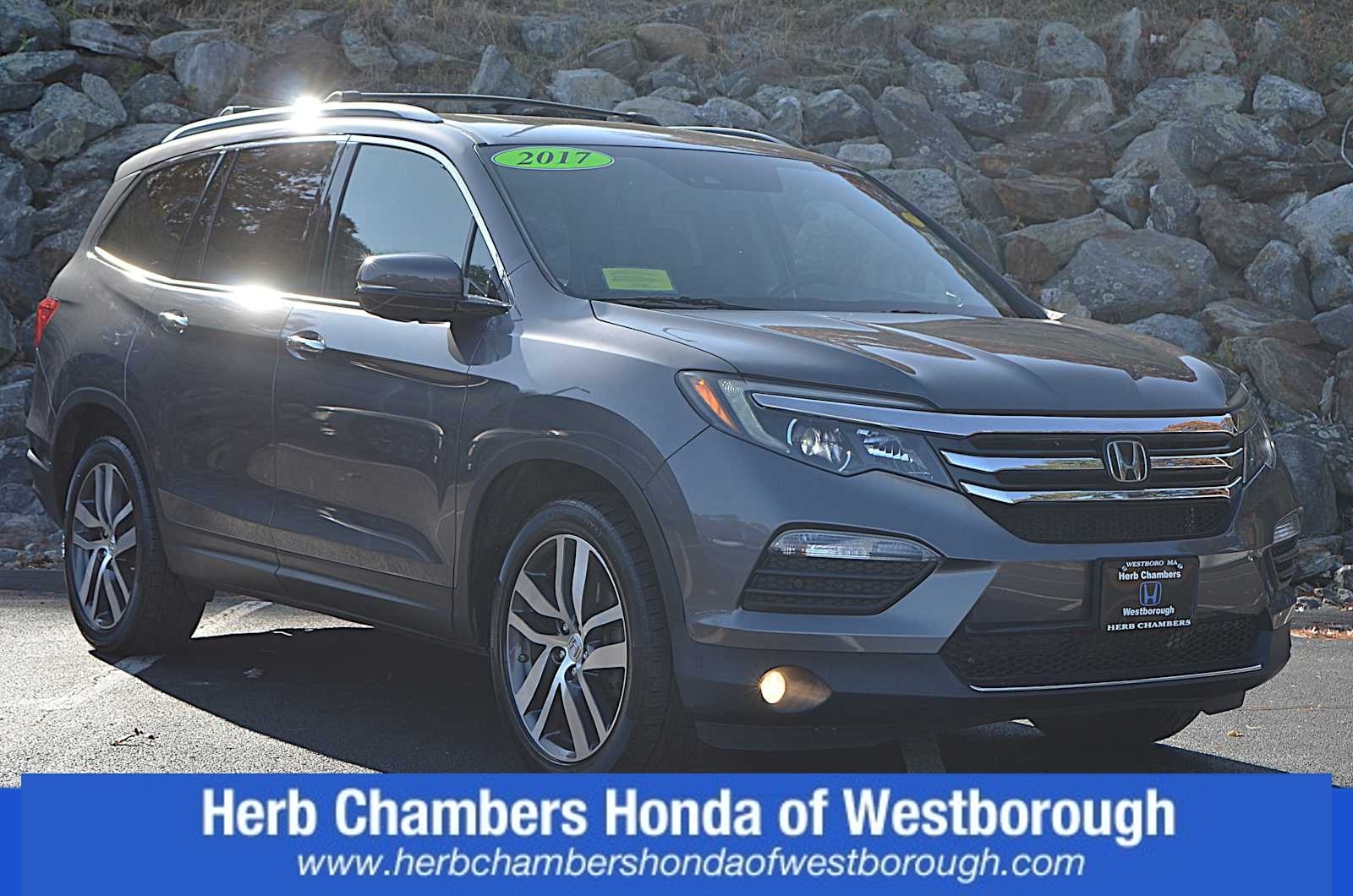 used 2017 Honda Pilot car, priced at $22,498