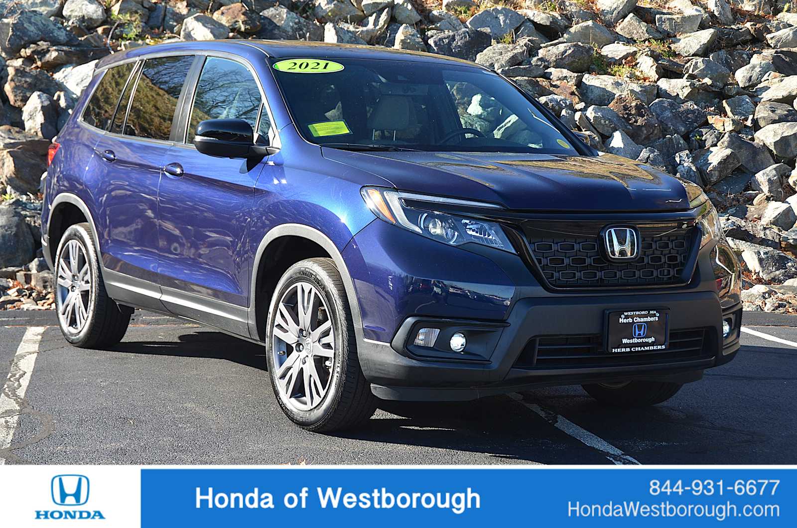 used 2021 Honda Passport car, priced at $29,998