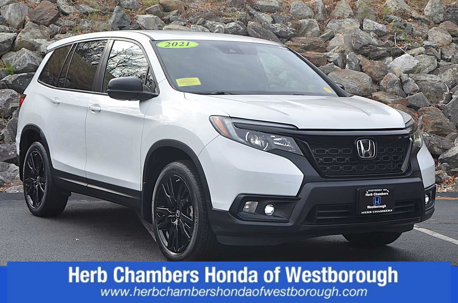 used 2021 Honda Passport car, priced at $25,798