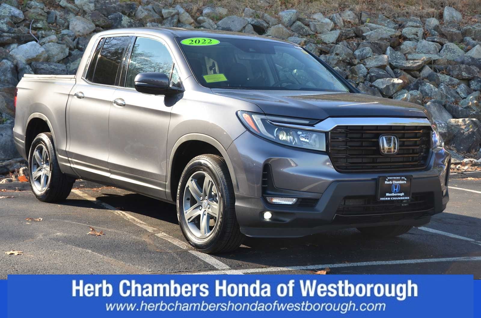 used 2022 Honda Ridgeline car, priced at $36,998