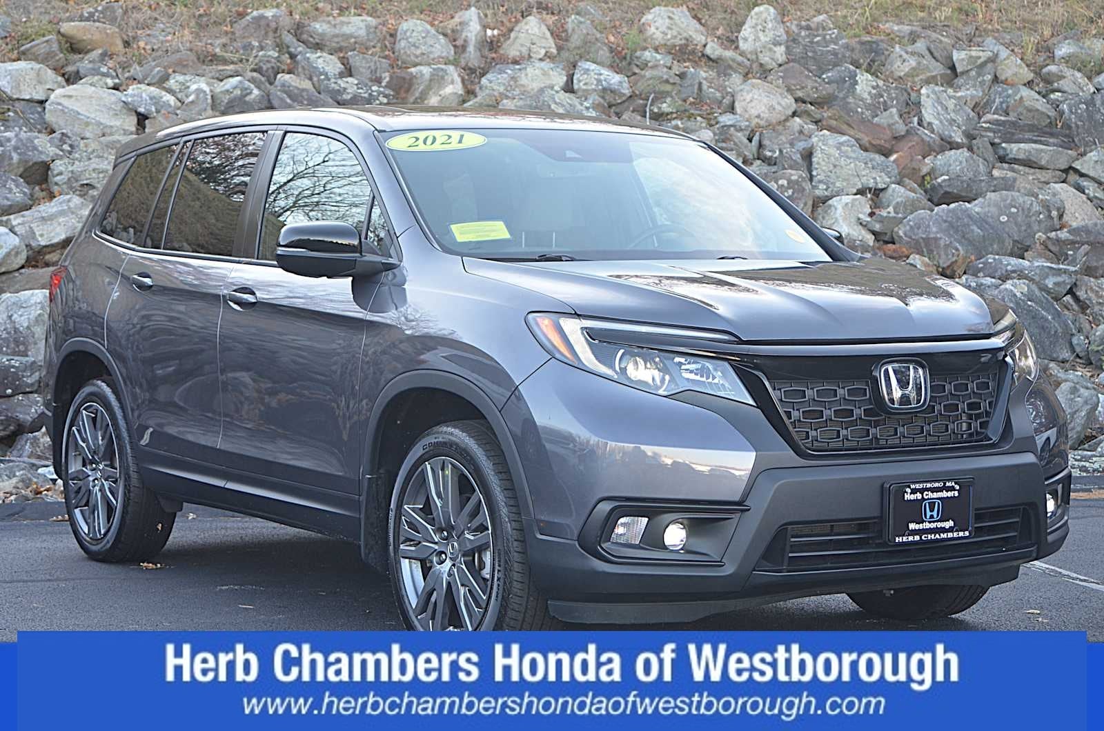 used 2021 Honda Passport car, priced at $28,498