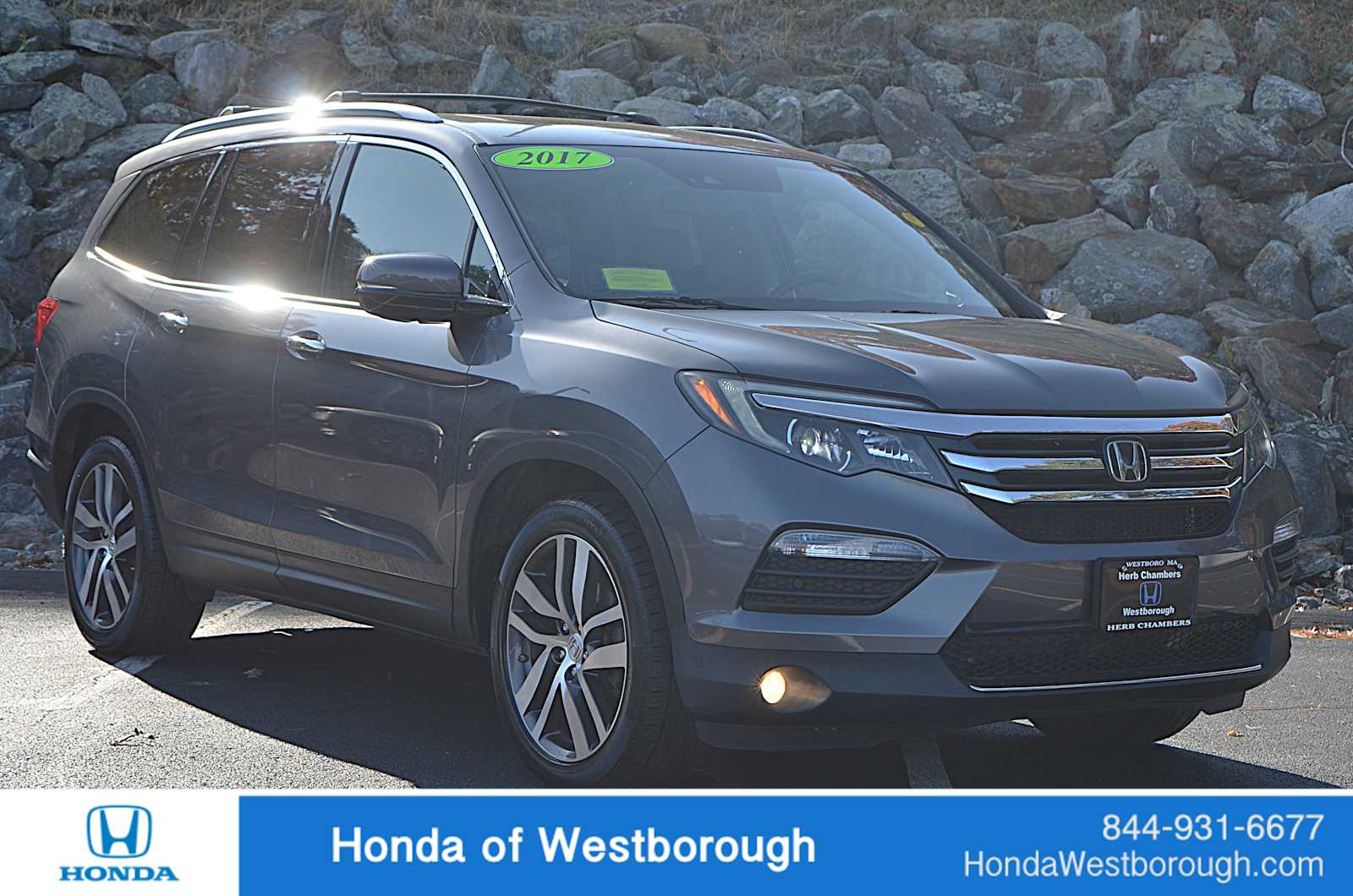 used 2017 Honda Pilot car, priced at $21,998