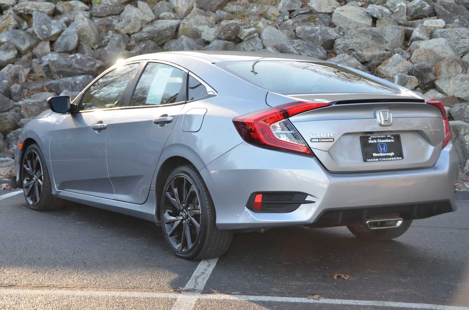 used 2021 Honda Civic car, priced at $22,498