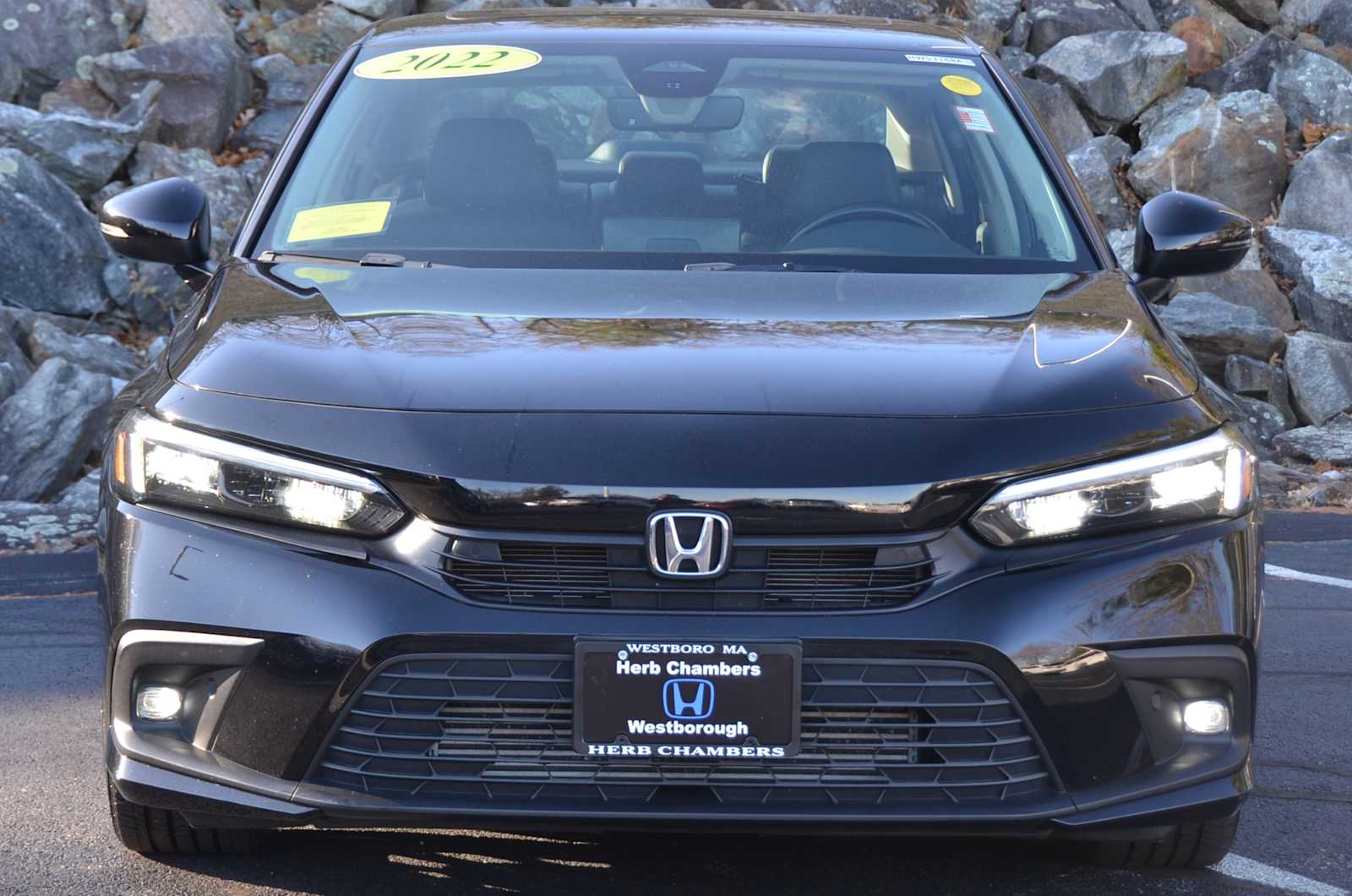 used 2022 Honda Civic car, priced at $24,698