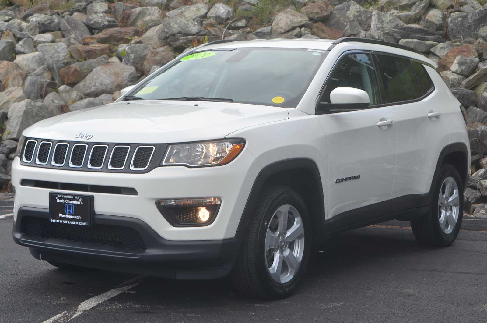 used 2021 Jeep Compass car, priced at $21,598