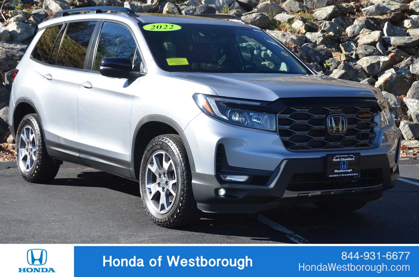 used 2022 Honda Passport car, priced at $32,798