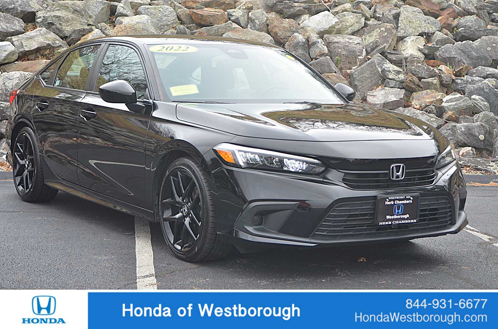 used 2022 Honda Civic car, priced at $23,498