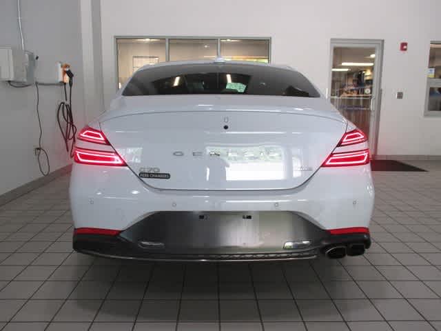 used 2023 Genesis G70 car, priced at $33,998