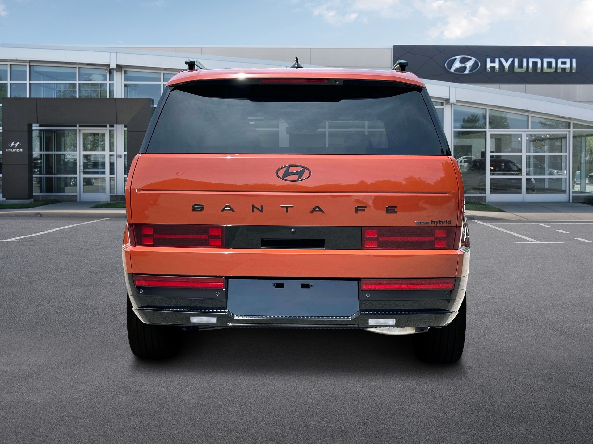 new 2025 Hyundai Santa Fe Hybrid car, priced at $51,050