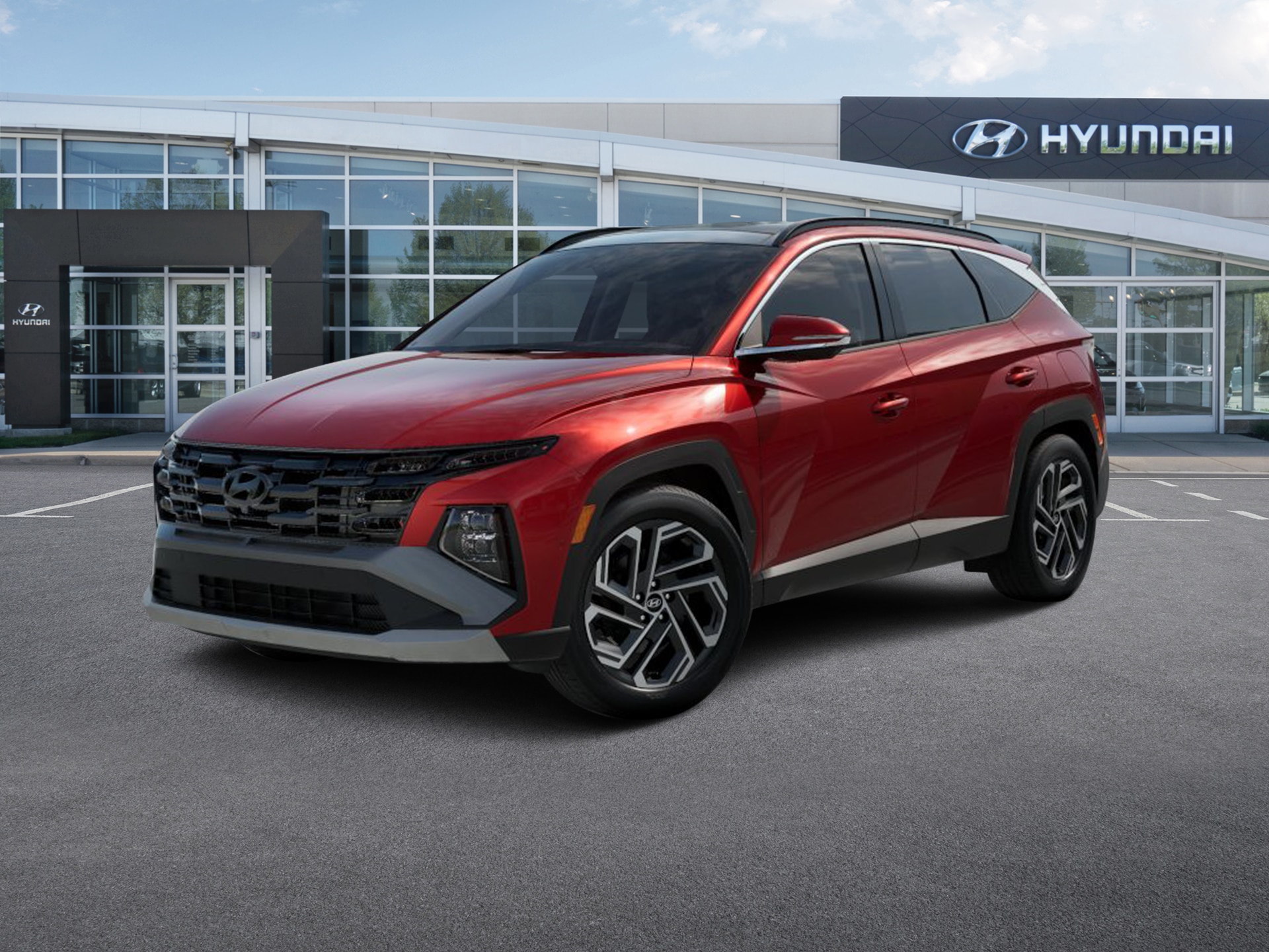 new 2025 Hyundai Tucson car, priced at $41,230