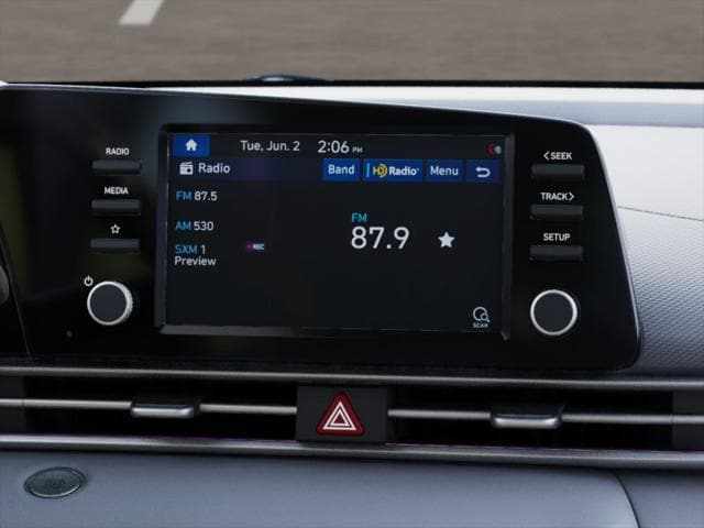 new 2025 Hyundai Elantra Hybrid car, priced at $27,215