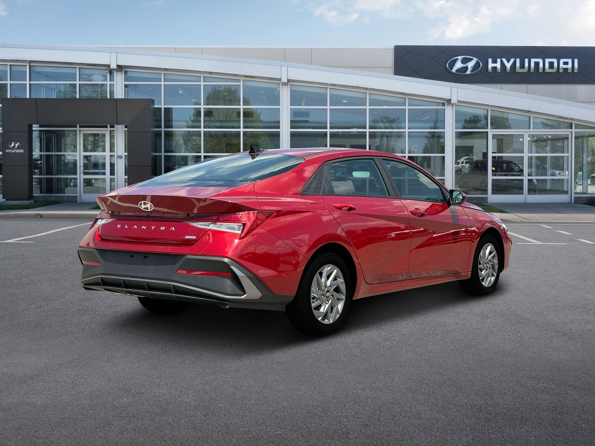 new 2025 Hyundai Elantra Hybrid car, priced at $28,092