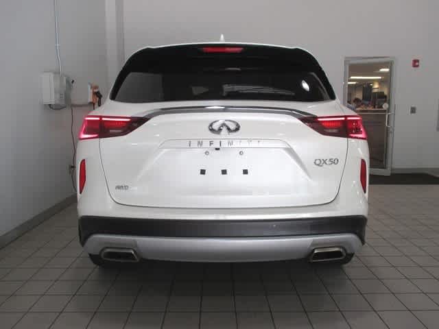 used 2022 INFINITI QX50 car, priced at $31,498