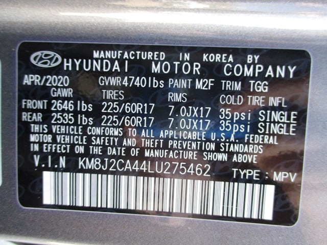 used 2020 Hyundai Tucson car, priced at $19,498