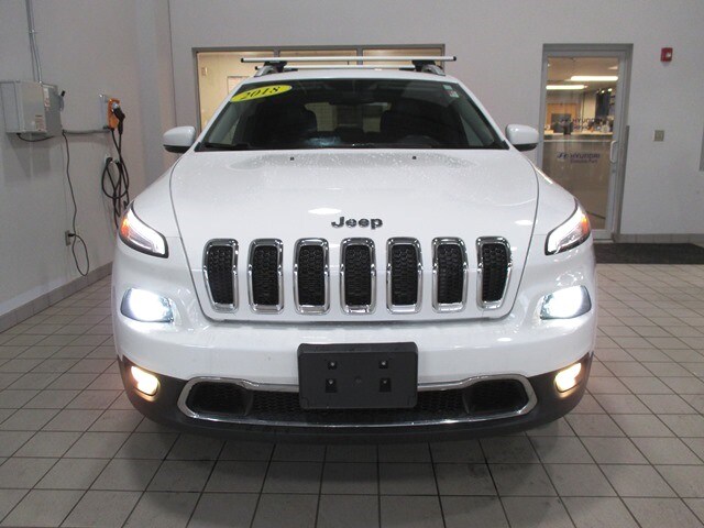 used 2018 Jeep Cherokee car, priced at $24,998