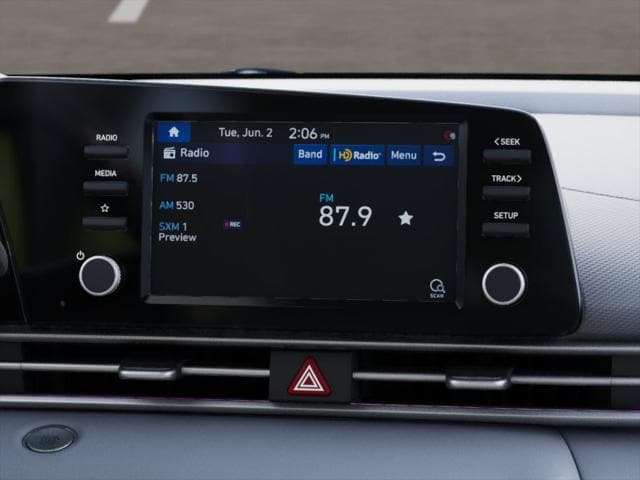 new 2025 Hyundai Elantra Hybrid car, priced at $27,280