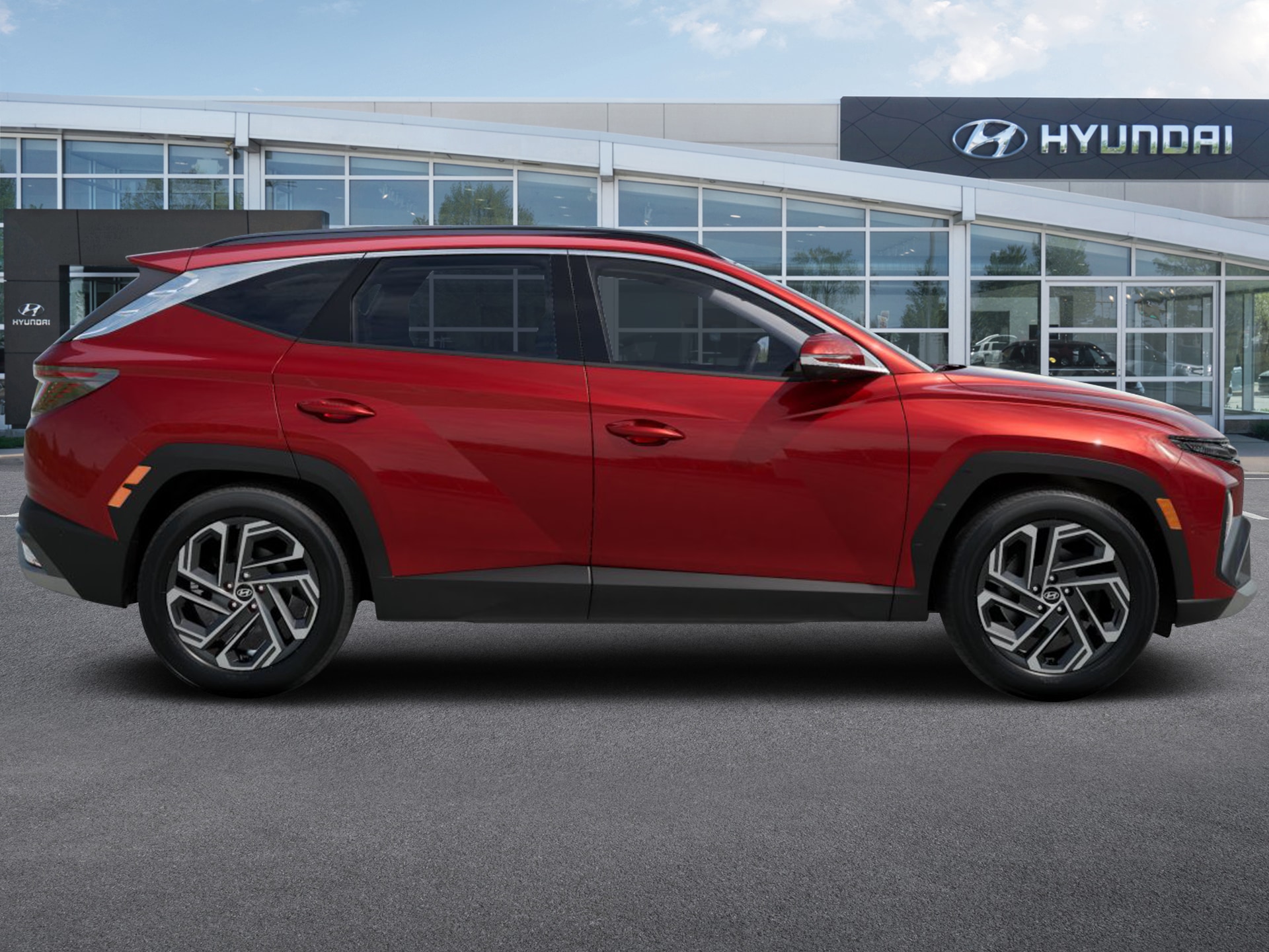 new 2025 Hyundai Tucson car, priced at $41,230